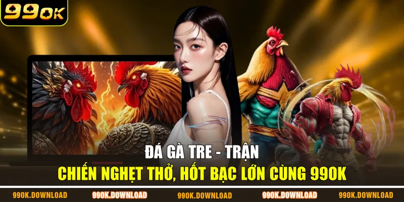 Đá Gà Tre - Trận Chiến Nghẹt Thở, Hốt Bạc Lớn Cùng 99OK