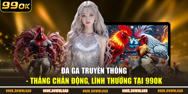 Đá Gà Truyền Thống - Thắng Chấn Động, Lĩnh Thưởng Tại 99OK