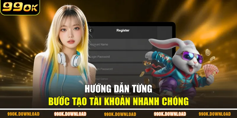 Hướng dẫn từng bước tạo tài khoản nhanh chóng