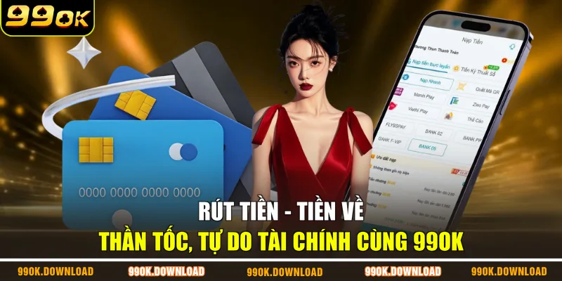 Rút Tiền - Tiền Về Thần Tốc, Tự Do Tài Chính Cùng 99OK